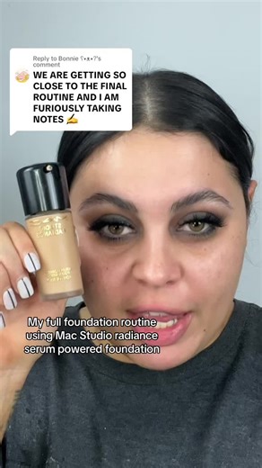 My Full Foundation Routine using Mac Studio Radiance Serum Powered Foundation