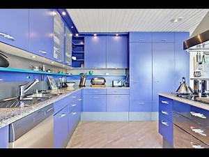 Top 30 Stylish, Modern Blue Theme Kitchen Collection- Plan n Design