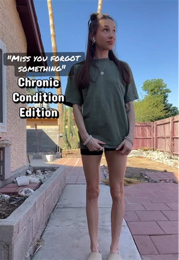 Mobility aids aren’t giving up, they’re power moves. They actually help you stay strong when paired with exercise, PT & mobility work. I’m still working up courage to use mine in public. CERVICAL COLLAR: only in the car...it makes driving so much easier. CANE: Helps at home. HARNESS: 24/7 unless at work. I sleep in it. COMPRESSION SOCKS: Put them on when I wake up and wear all day unlesss work. Some of my aids are outside-the-box. Binder is a holster. My harnesses are custom made by me. When you