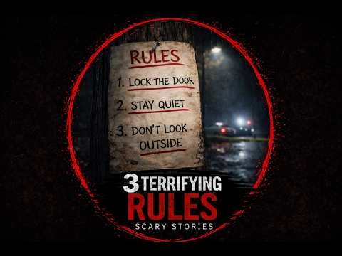 3 Terrifying Rules Scary Stories