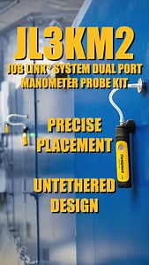 5.6K views · 71 reactions | The JL3KM2 Job Link® System Dual Port Manometer Probe Kit was developed for precise placement and untethered design. Its unrestricted hosing and direct sensors enable HVACR pros to get accurate readings without the hassle. Check it out: https://www.fieldpiece.com/product/jl3km2-job-link-system-dual-port-manometer-probe-kit/ #hvac #hvacr #hvacrlife #hvacrtech #fieldpiece | Fieldpiece Instruments | Facebook