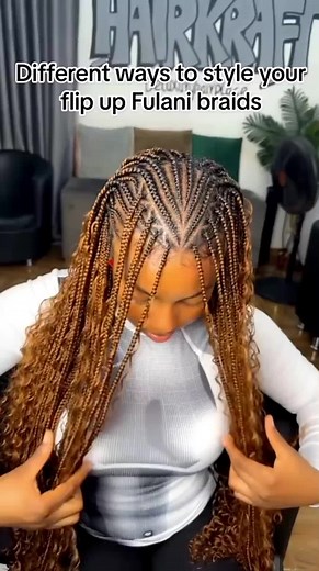 Different ways to Style Fulani Braids 🤩 #fulanibraids #braids #hairstyle #fypシ #greenscreen #greenscreenvideo #hair_stylespalace #hair #laides #hairstylesforwomen #braidstyles #hairtutorial