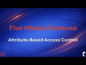 Databricks 5 Minute Features: Attribute-Based Access Control (ABAC)