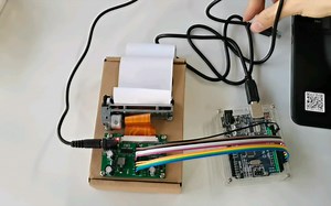 Arduino Uno使用热敏打印机模块，使用讲解1p