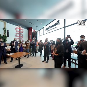 Welcome to the Famous Family 🤝 Go inside the the 7️⃣th Famous Dave's location in the UAE, now open in Khalifa City, Abu Dhabi. ➡️ fdbbq.link/FamousAbuDhabi7 | Famous Dave's Bar-B-Que of America