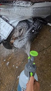 Snow Motorcycle Washing Tools Are Actually Cheap! #motorcyclewashing #snowwashing #snow