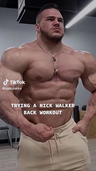Insane Back Workout: Trying Nick Walker's Massive Routine | Gym Fitness