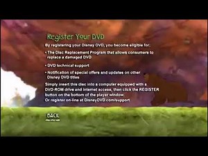 Brother Bear DVD Menu Walkthrough (Disc 2)