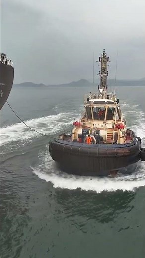 ASD Tug Power in Action! 💪 | Port Maneuvering Beast