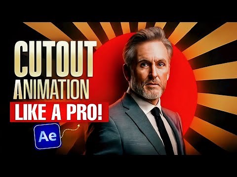 After Effects Tutorial: How to Make Documentary-Style Cutout Animation (Step by Step) | EP-5