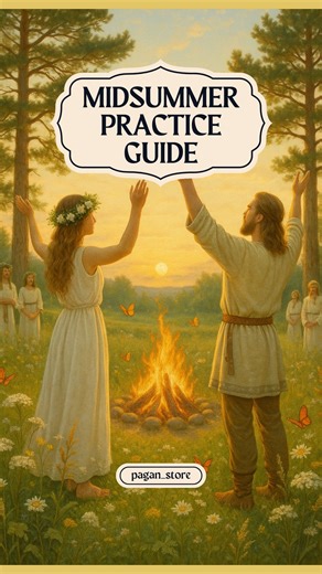 BIGGEST pagan items store | ✨ 12 Sacred Midsummer Practices — your guide to celebrating the Summer Solstice with meaning and magic. 12 simple yet powerful Norse pagan... | Instagram