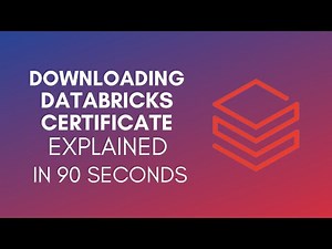 How To Download Databricks Certificate? (2024)