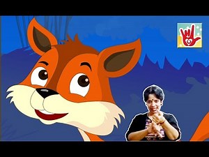 Short Stories In Sign Language | The Fox and the Pheasant | Sign Language Animated Moral Story | ASL