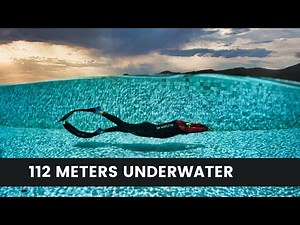 112 Meters UNDERWATER On a Single Breath | Dynamic Apnea