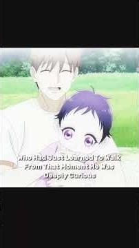 The Little Boy Was Scared Of The Mirror #anime