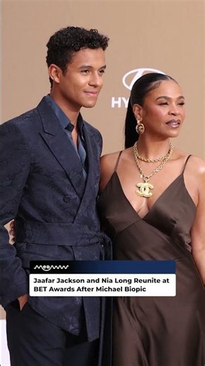 Jaafar Jackson and Nia Long Reunite at BET Awards After Michael Biopic