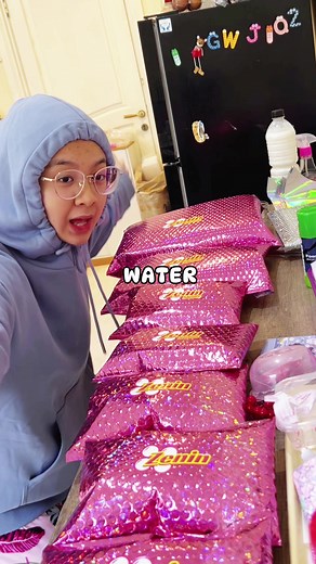 Packing slime lagi guyss 😮‍💨 #slimepacking #rateslime