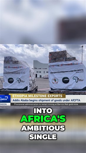 Ethiopia just began exporting goods like meat, vegetables, and coffee to neighboring African countries. This marks its entry into the African single market, a historic step for regional trade and economic growth. It's just the beginning. #Ethiopia #AfricaTrade #AfCFTA #RegionalTrade #EconomicGrowth | Africa2Rise | Facebook