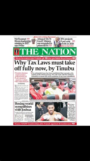 Nigerian Newspaper Headlines Today Wednesday, 31st December, 2025. Punch Newspapers Nigerian Tribune Vanguard News Daily Trust Leadership News Guardian Nigeria thisdaylive.com The Sun Nigeria | Comr. Efficacy