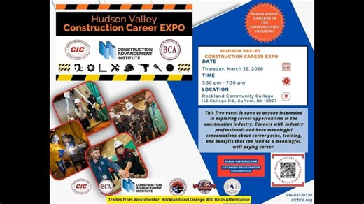 Hudson Valley Career Expo Promo | Construction Industry Council of Westchester Hudson Valley