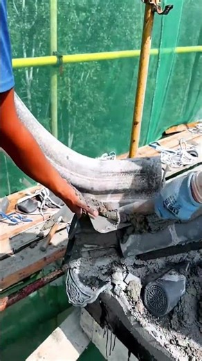 Ridge roof tile installation clean finish strong sealing #construction #shorts