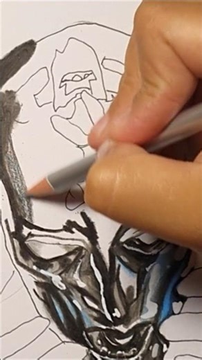 cara mewarnai gambar silver surfer