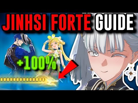 HOW JINHSI REALLY WORKS ! FASTEST Forte GAIN With This Team! [Wuthering Waves]