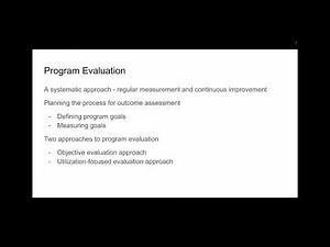 nonprofit program evaluation