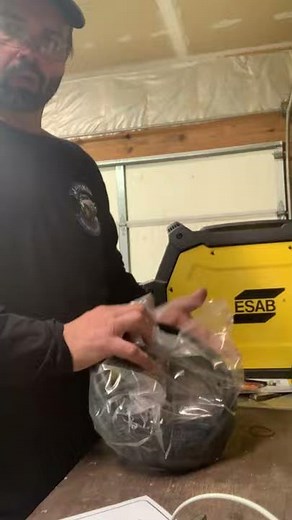 Esab 205 Tig setup& first weld