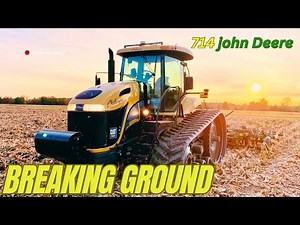 Chisel Plowing Corn Stalks