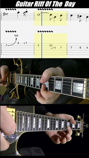 Guitar Tab A Whiter Shade Of Pale by Joe Cocker #RiffOfTheDay #guitartabs #guitarriff #howto