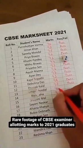 CBSE examiner paper checking