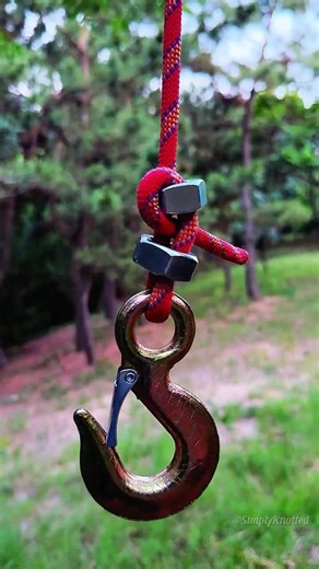Double Nut Dead-Lock! Genius Quick-Securing Rigging Trick for Heavy Hooks