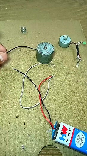 DIY Simple DC Motor Project