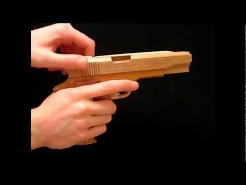 [rubber band gun] Prototype M1911