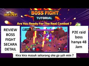 My DeFi Pet BOSS - FIGHT REVIEW