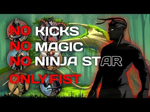 ONLY FISTS Challenge in Shadow Fight 2 !