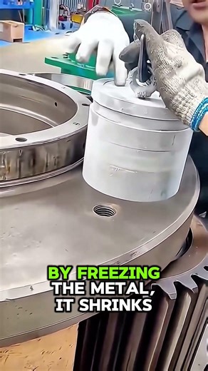 Why We FREEZE Metal? 🥶 #engineering