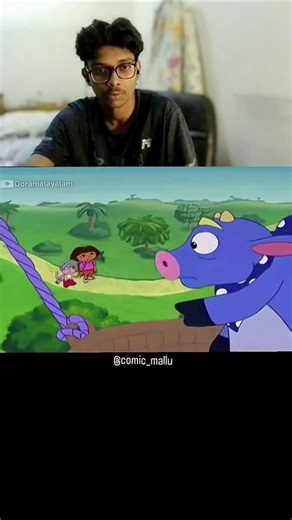 CrogoPlayz on Instagram: "DORA BUJI RETURNED 🔞🤣 . . #crogoplayz #malayalam #comedy #kerala #reaction"