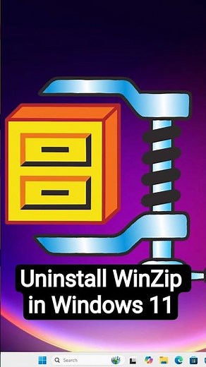 How to Uninstall WinZip in Windows 11 PC or Laptop