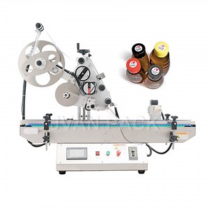 [Hot Item] Mt-130 Tabletop Flat Surface Labeling Machinery Carton Box Sticker Label Pasting Machine Flat Bottle Plane Adhesive Labeling Machine