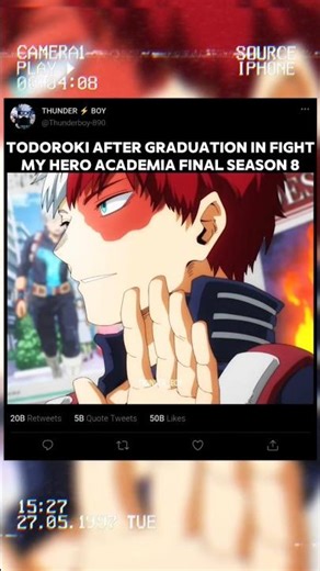 Todoroki After Graduation In Fight ☠️ || Boku no Hero Academia S8#myheroacademia