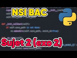 Sujet 2 BAC NSI Exo 2 - Faire le triangle de Pascal en Python