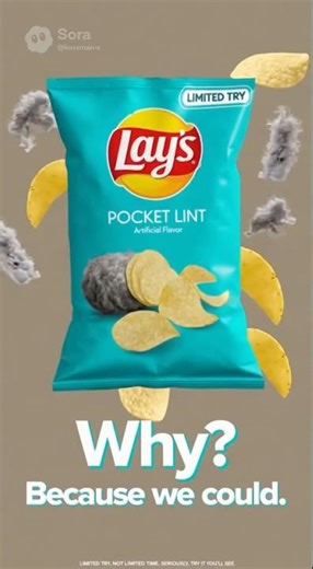 Lab Test 68: Lay’s Pocket Lint Flavor Commercial