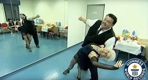 She started dancing with her feet on the floor, but at 75, she’s learned how to spend a lot more time with them in the air. (via Guinness World Records) | Upworthy Stories