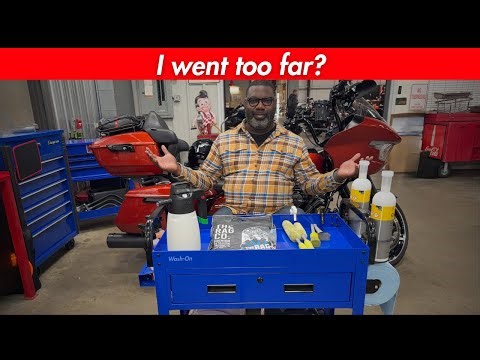 How I Changed My Motorcycle Wash Process After Ceramic Coating