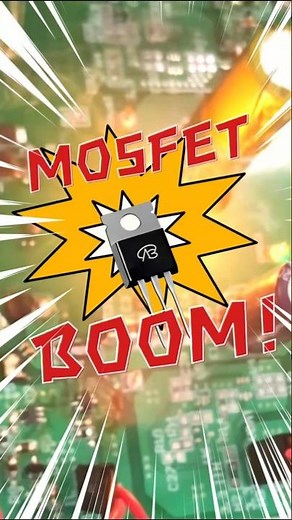Why Do MOSFETs Explode? 🔥 The Hidden Power Inside Your Devices #mosfet #techshorts #techtok #tech