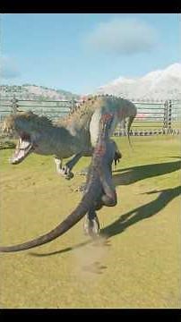 INDOMINUS REX vs INDORAPTOR – Ultimate Hybrid Battle #jurassicworldevolution3 #dinosaur