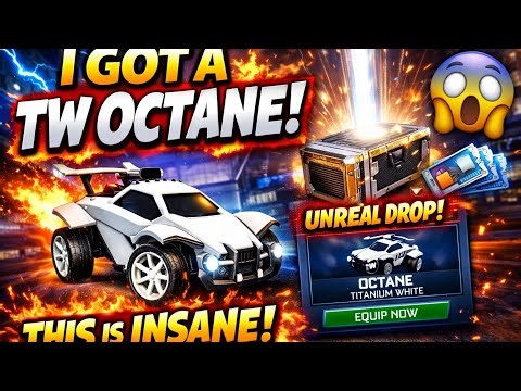 BRO WHAT? TW OCTANE FROM A DROP 🤯 | Rocket League #RocketLeague #TWOctane #RocketLeagueDrops #Gaming