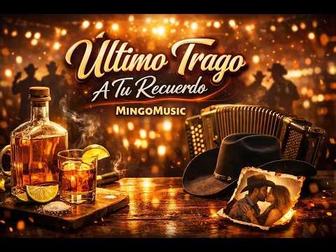 Último Trago a Tu Recuerdo 🥃💔 | Banda de Desamor para Brindar con Orgullo | MingoMusic
